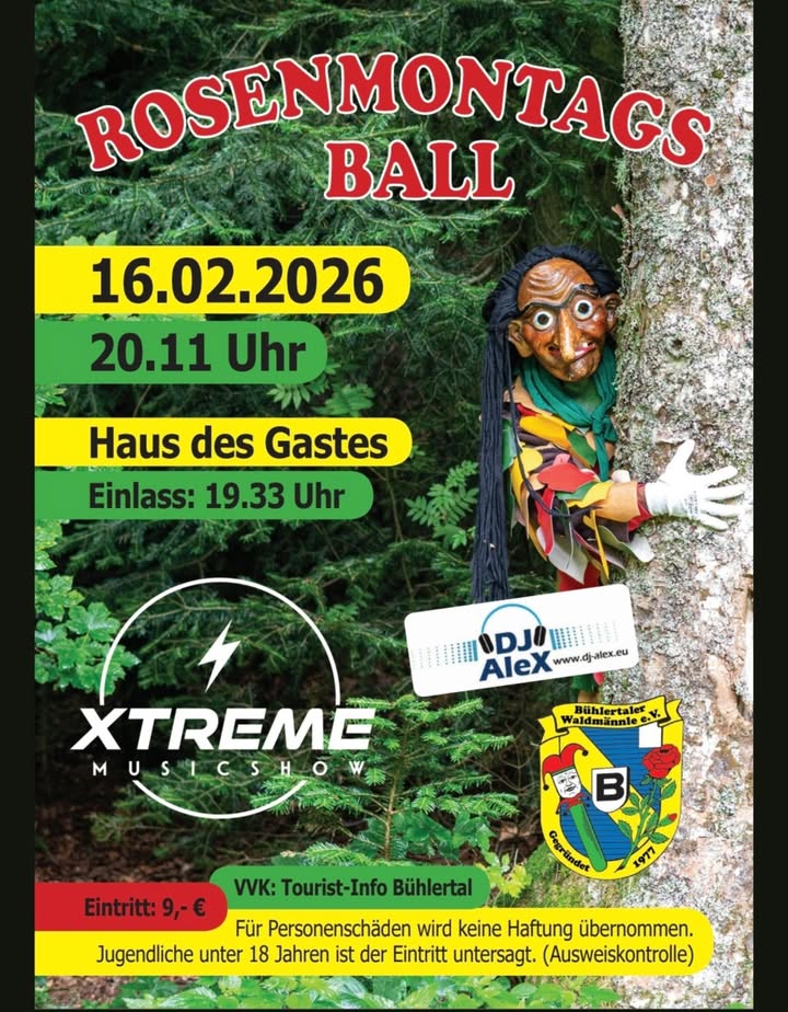 Rosenmontag 2026 🌹❤️💚💛🤎