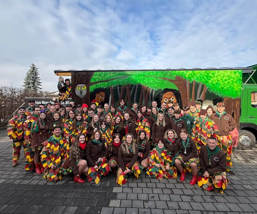 Das Wochenende der Jubiläumsumzüge ❤️💚💛🤎🎉